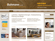 Tablet Screenshot of buhmann-gmbh.de